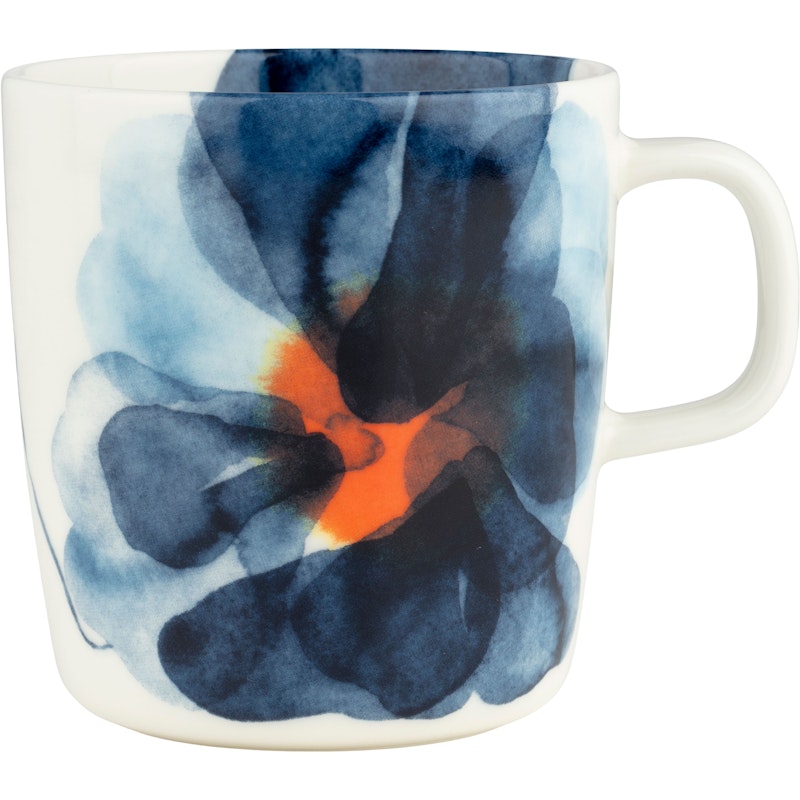 Valssi Mug 40 cl, White / Blue / Orange