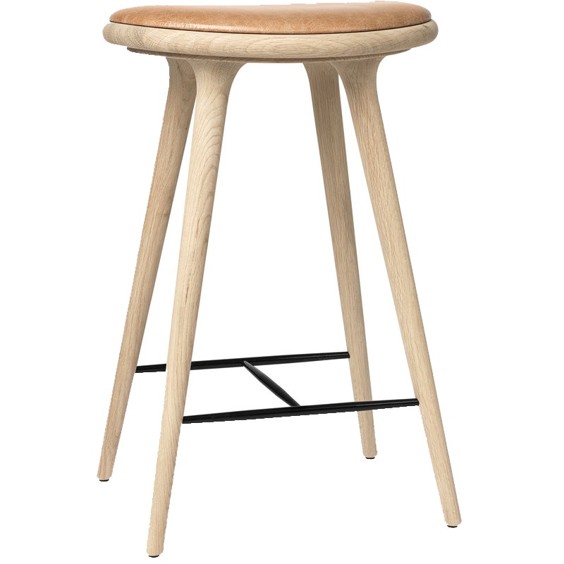 High Stool 69 cm, Soaped Oak