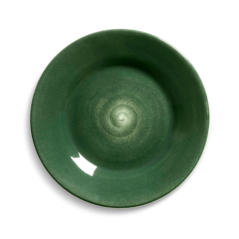 Basic Plate 21 cm, Forest Green