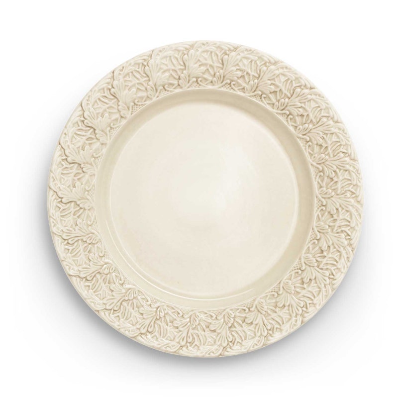 Lace Plate 25 cm, Sand