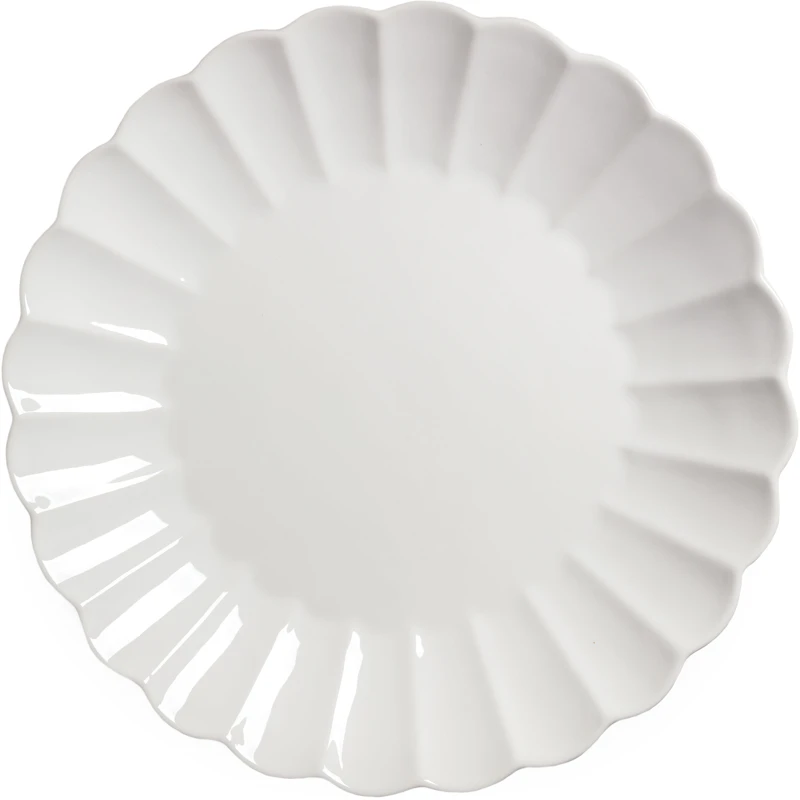 Oyster Dish 42 cm, White