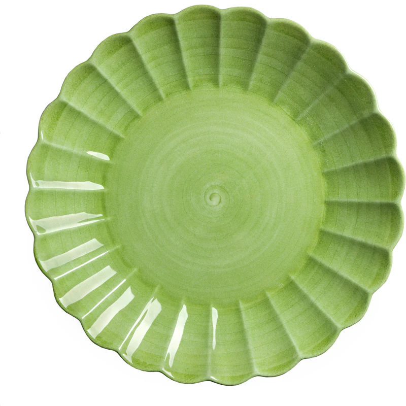Oyster Dish 42 cm, Green