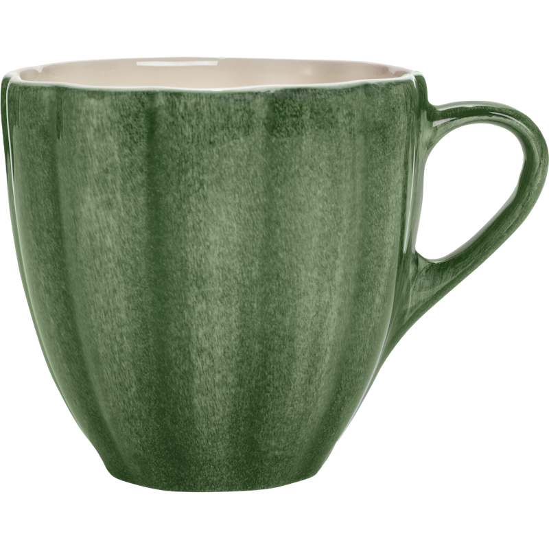 Oyster Mug 60 cl, Forest Green