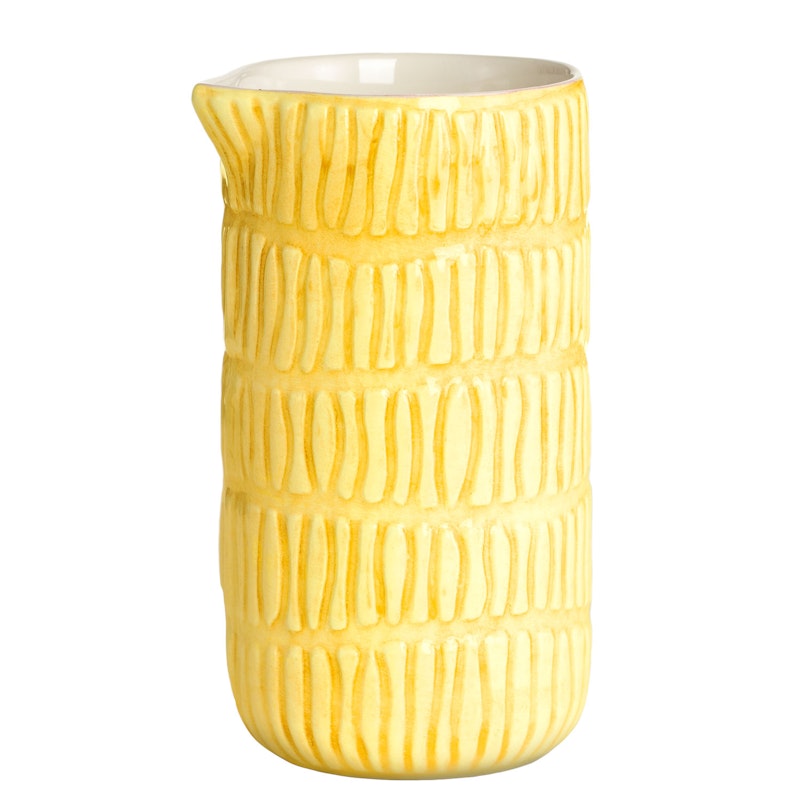 Stripes Jug 30 cl, Yellow