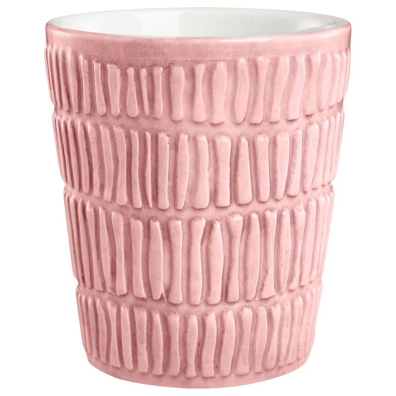 Stripes Mug 30 cl, Light pink