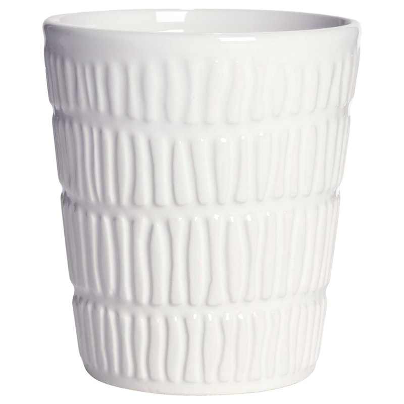 Stripes Mug 30 cl, White