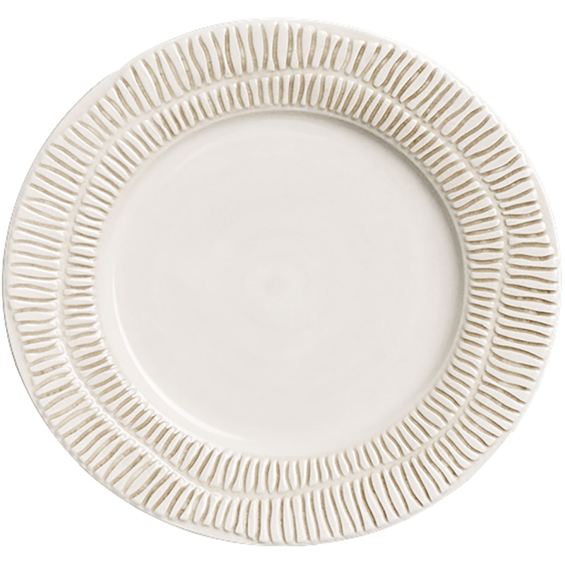 Stripes Plate 21 cm, Sand 