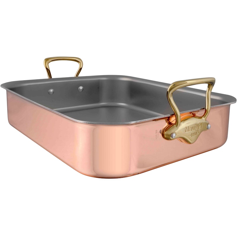 M'150B Oven Pan 35 x 25 x 7 cm, Copper / Brass