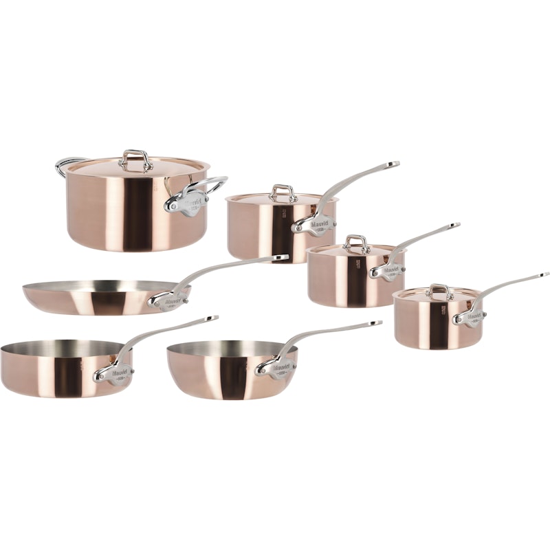 M’150s Pot Set, Copper / Steel