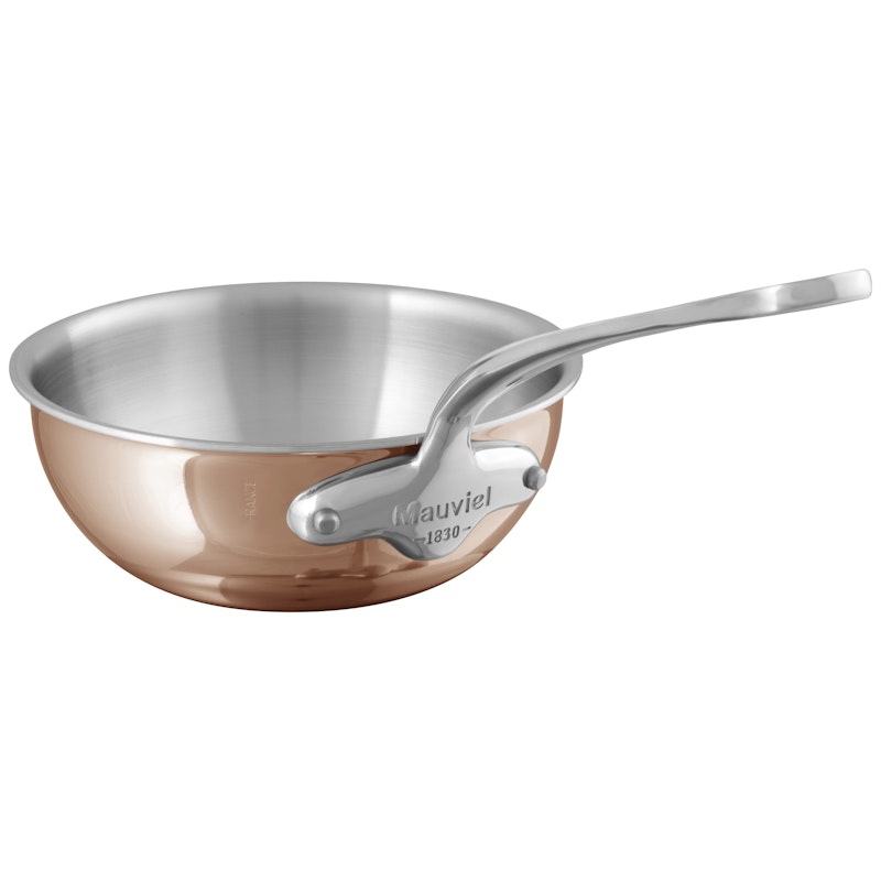 M'6s Sauté Pan 3,2L Rounded, Copper / Steel