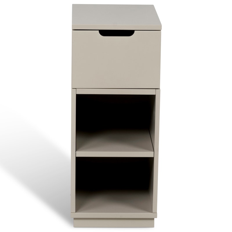 Aoko Bedside Table, Beige