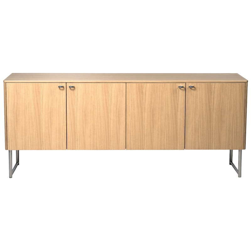 Deus Sideboard White Pigmented Oak, Low