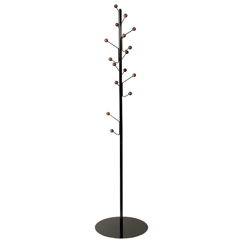 Bill Coat Rack Floor, Brown / Black
