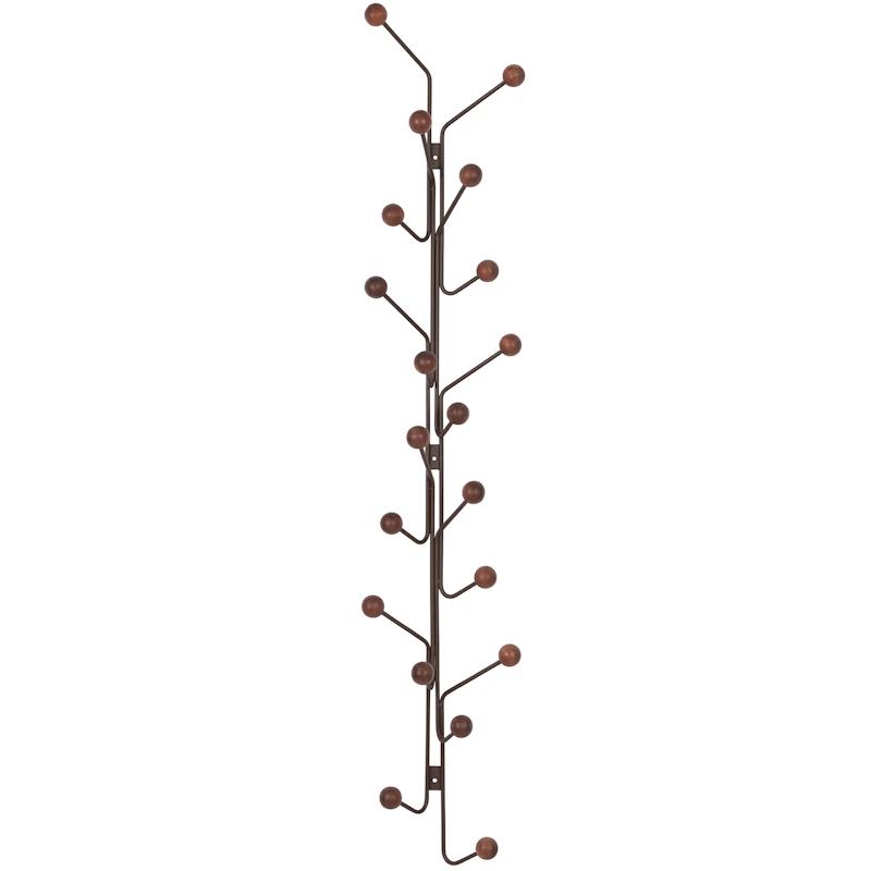 Bill Coat Rack Vertical, Dark Mocha