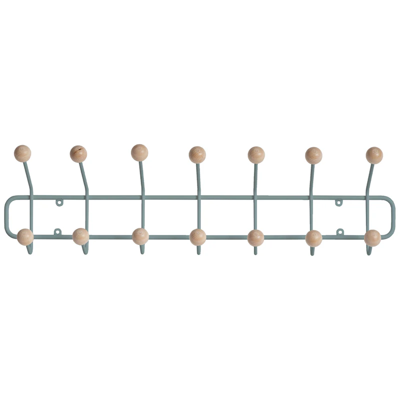 Bill Horizontal Coat Rack S, Pigeon Blue