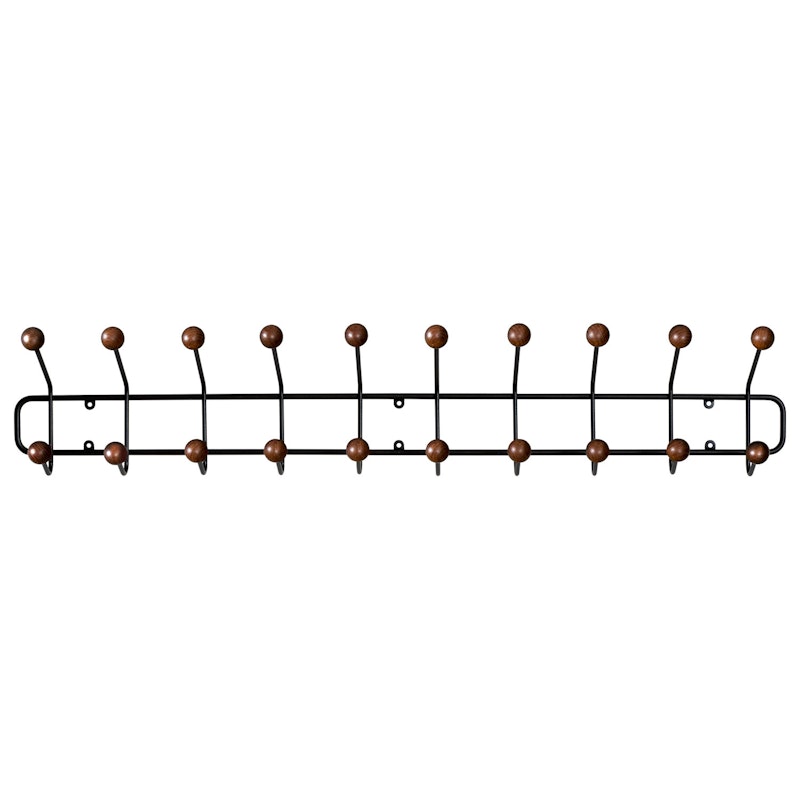 Bill Horizontal Hanger L, Black/Brown