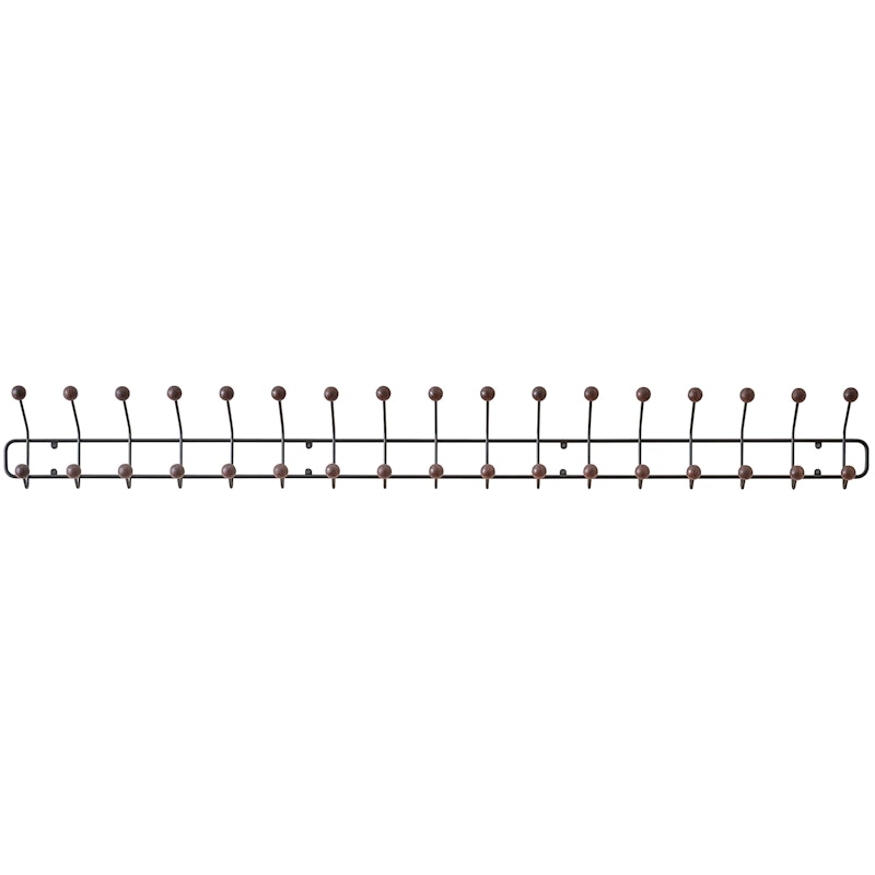 Bill Horizontal Hanger XL, Black/Brown