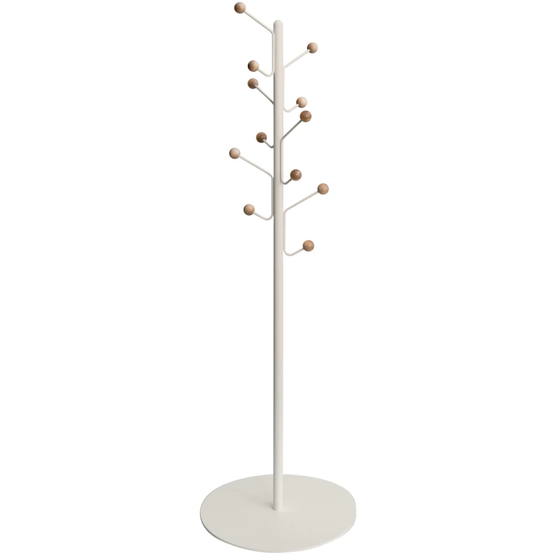 Bill Junior Coat Stand, Silk Grey