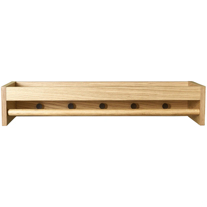 Gentle Hat Rack, Oak