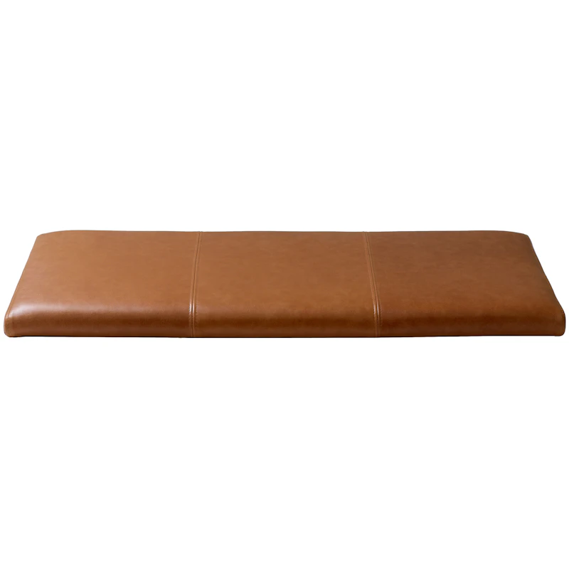Gentle Cushion For Storage Bench, Elmo Cognac Leather