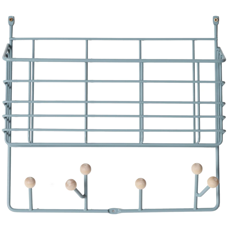 Mitten Junior Wall Storage, Pigeon Blue