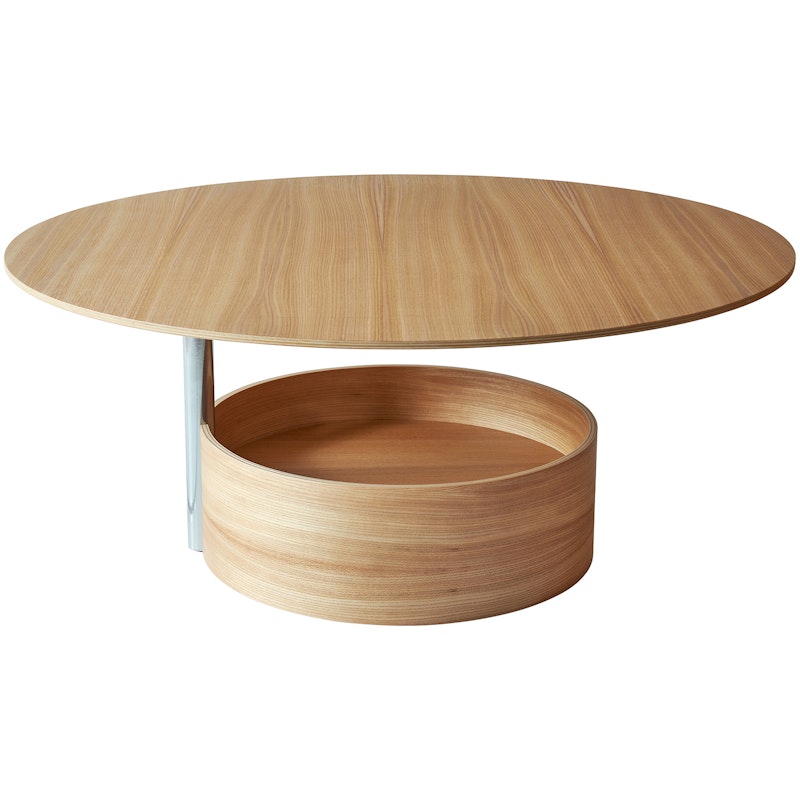 Parasol Coffee Table Ø90 cm, Natural Oak