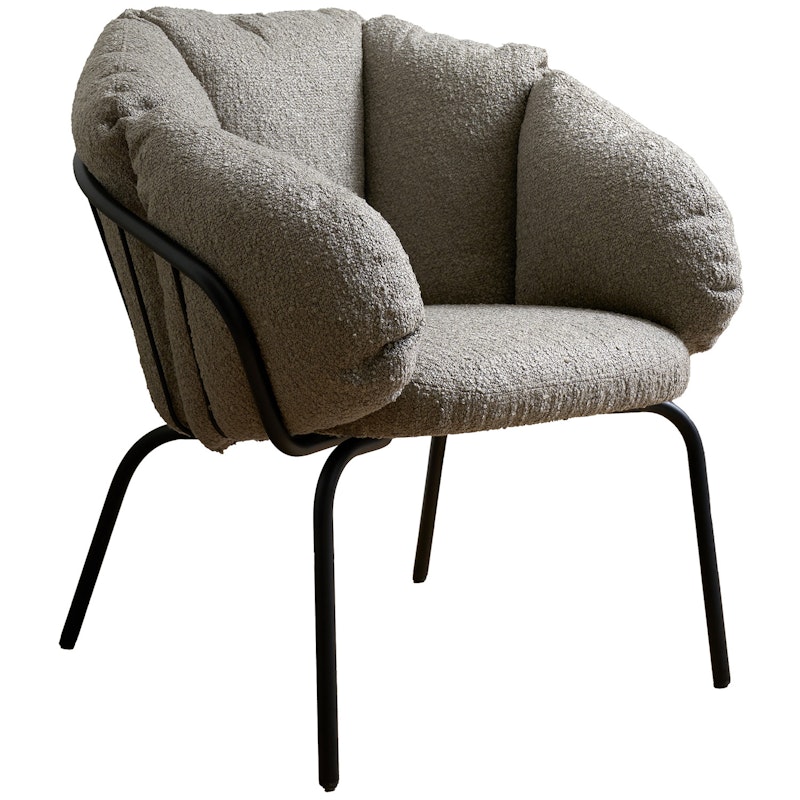 Same Easy Armchair, Taupe / Black