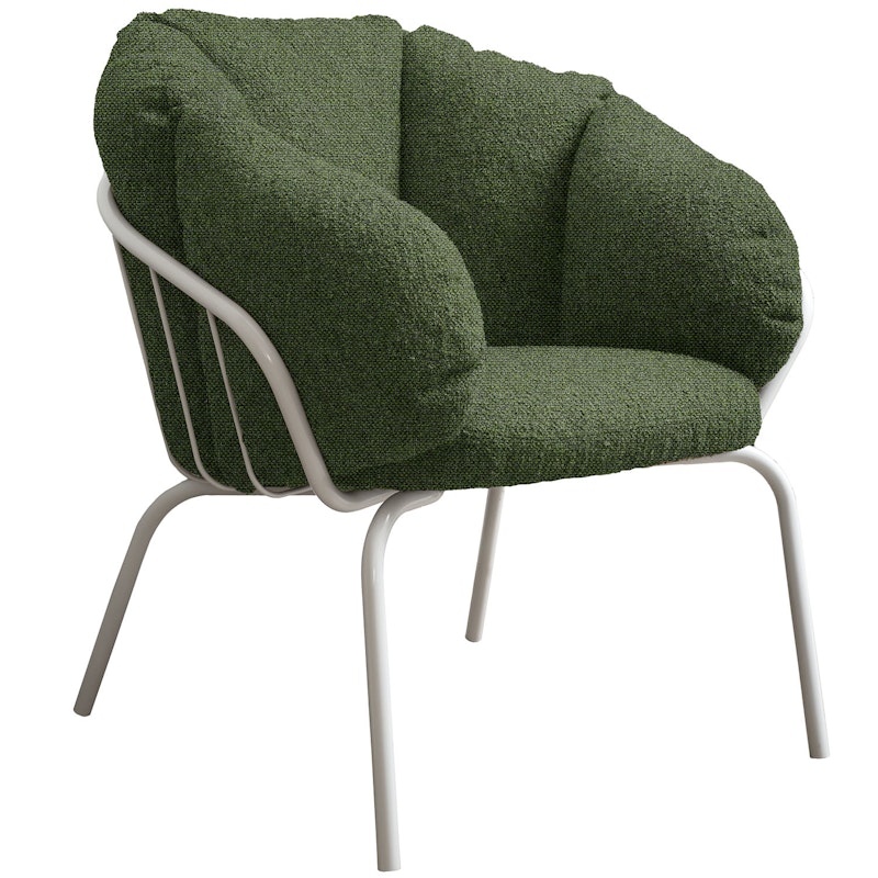 Same Easy Armchair, Green / White