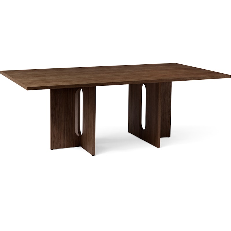 Androgyne Dining Table Rectangular Dark Oak, 210x100 cm