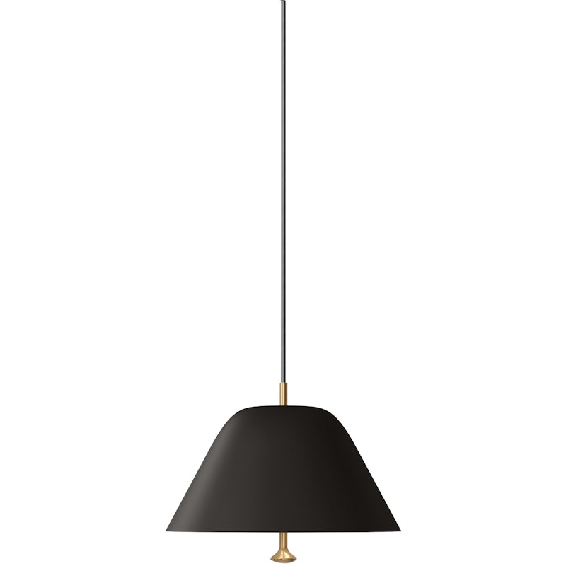 Levitate Pendant 28, Black / Brass