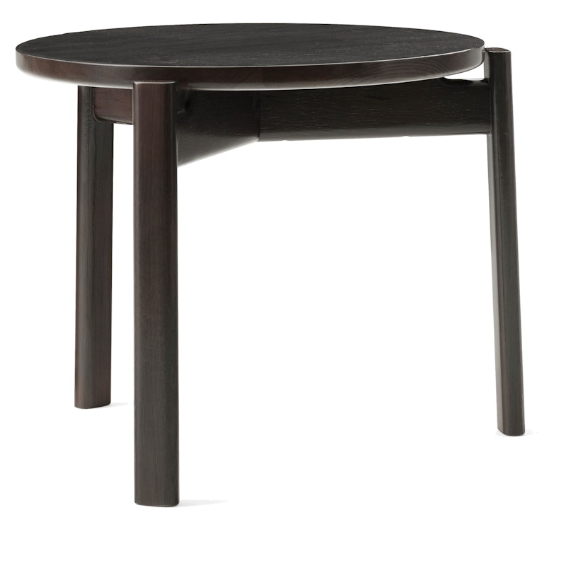 Passage Coffee Table Dark Oak, Ø50 cm