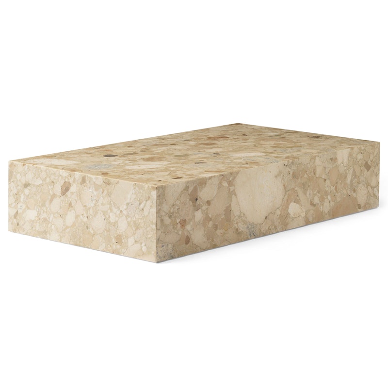 Plinth Grand Coffee Table 76x137 cm, Kunis Breccia