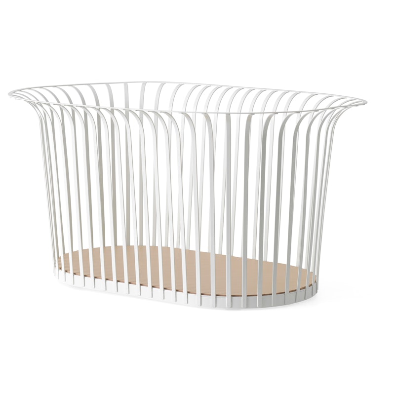 Ribbon Basket, Ivory