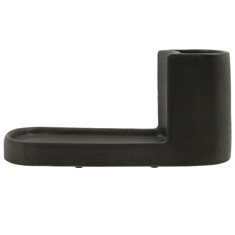 Datura Soap Holder 10.5 x 26 cm, Dark Grey