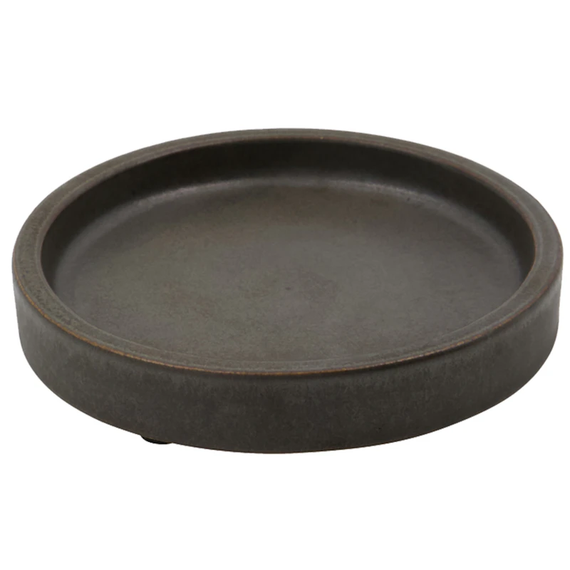 Datura Soap Holder Ø12.5 cm, Dark Grey