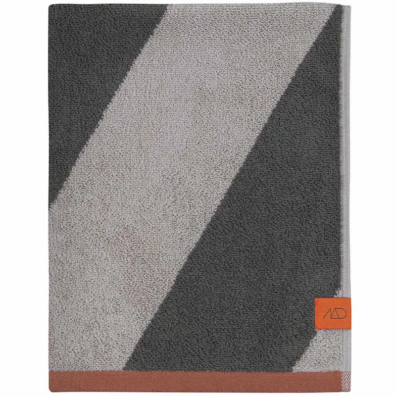 Diagonal Towel 50x90 cm, Olive Green