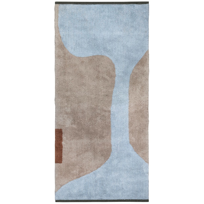 Figura Rug 70x150 cm, Light Blue
