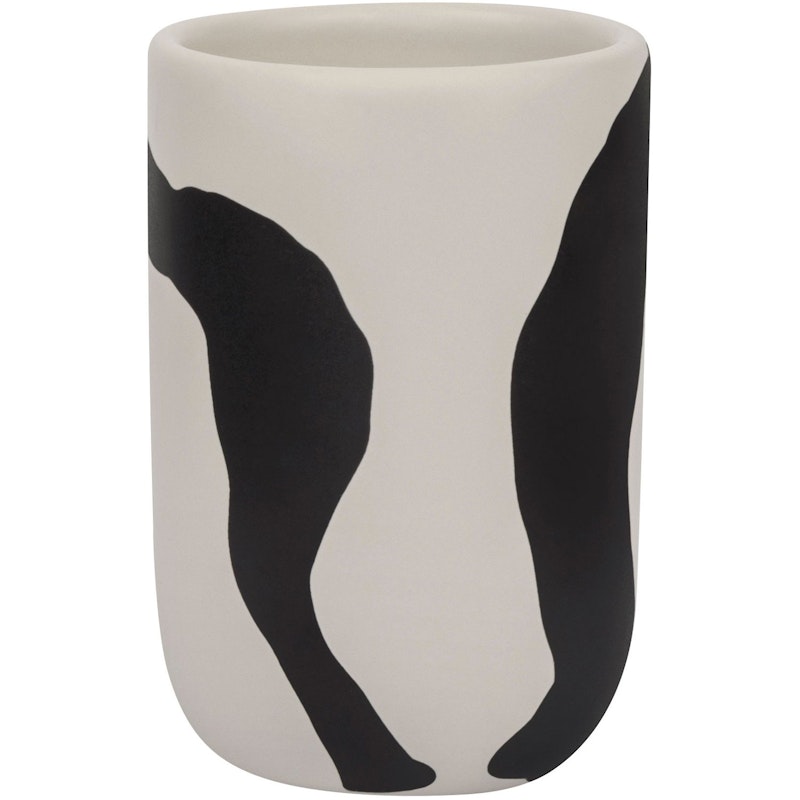 Icon Toothbrush Holder, Black / Off-white