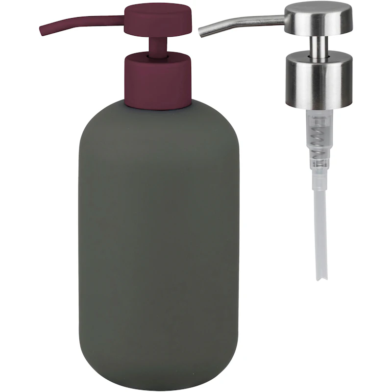 Lotus Play Dispenser Tall With 2 Pumps, Dark Olive