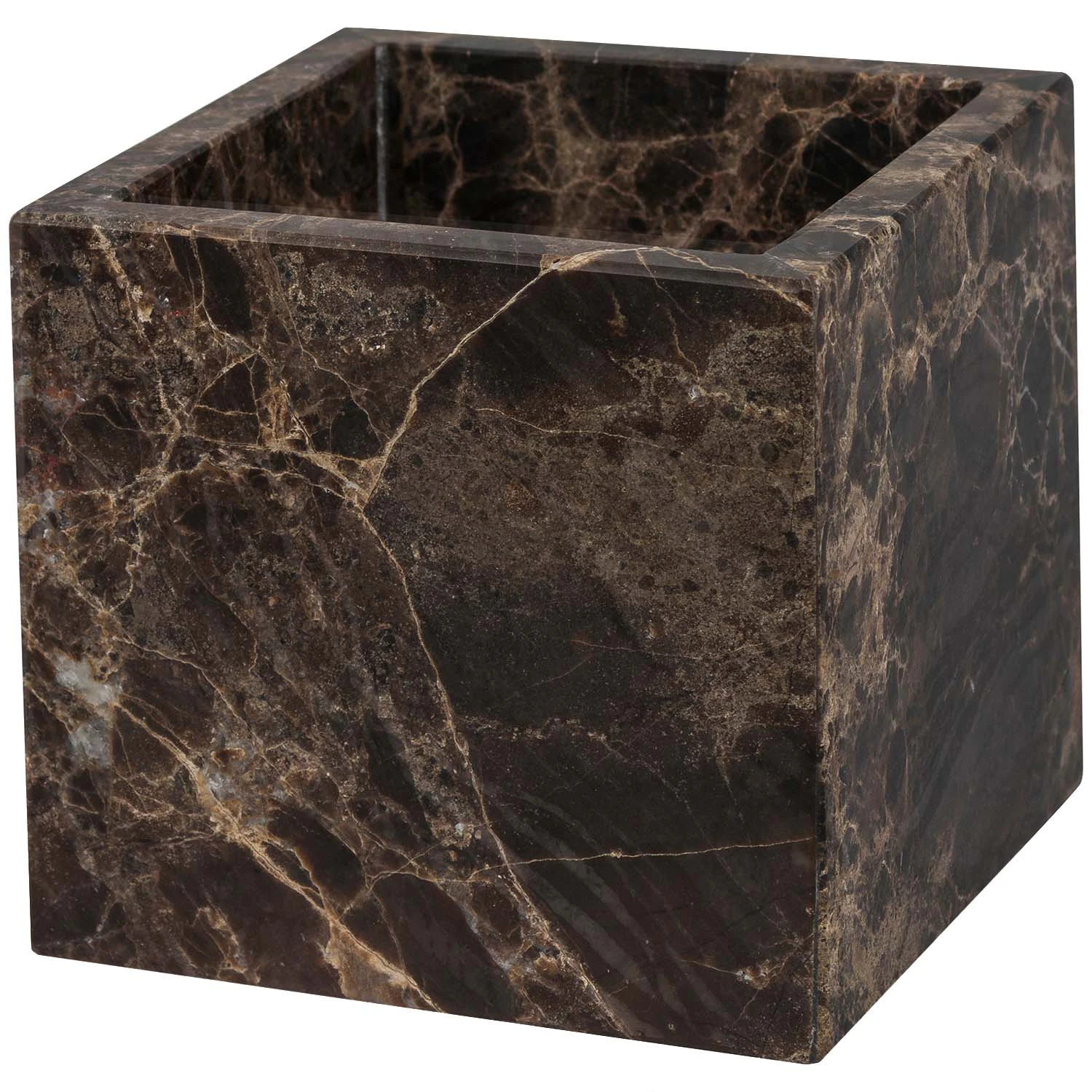 MARBLE Storage Box, Brown from Mette Ditmer | RoyalDesign.co.uk