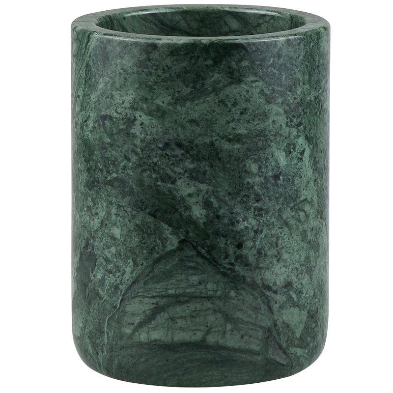 Marble Toothbrush Holder, Dark Forest