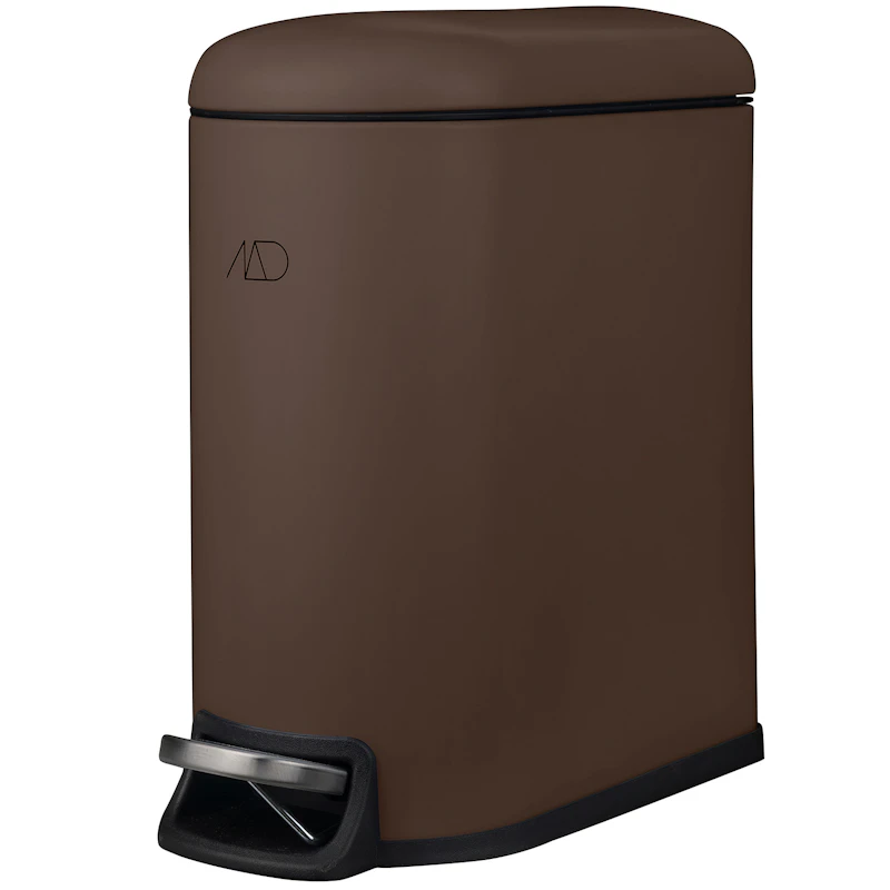 Mini-Walther Pedal Bin 5 L, Brown