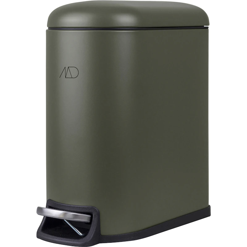Mini-Walther Pedal Bin 5 L, Olive Green