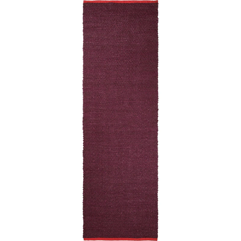 Notes Rug 80x245 cm, Wine
