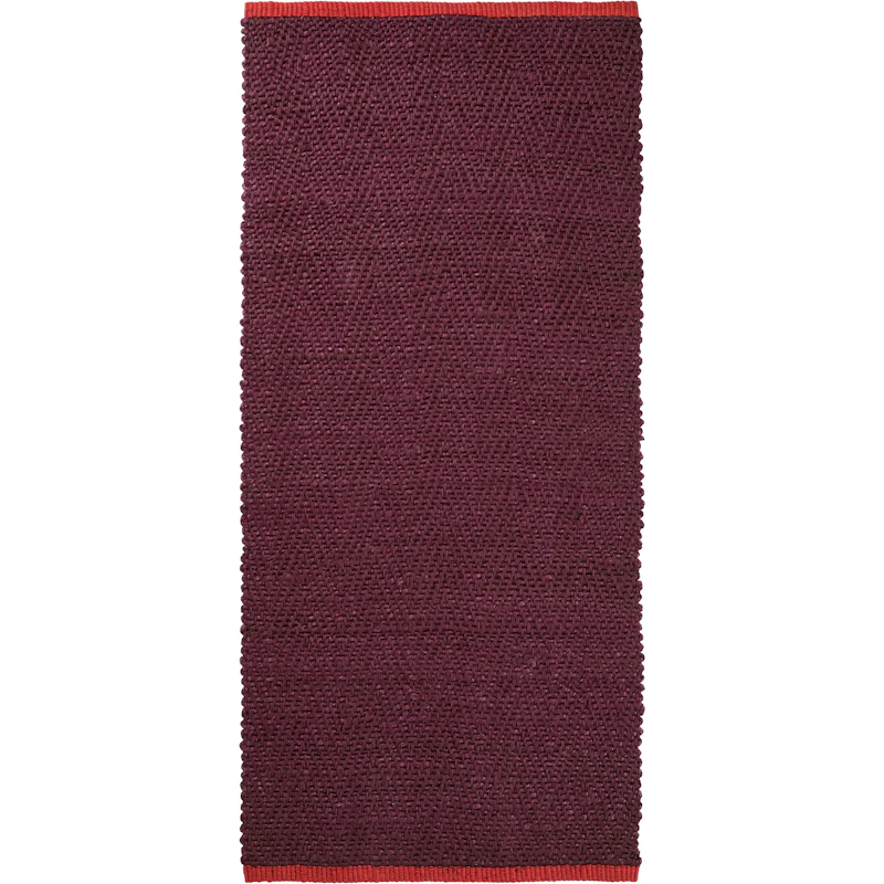 Notes Rug 70x150 cm, Wine