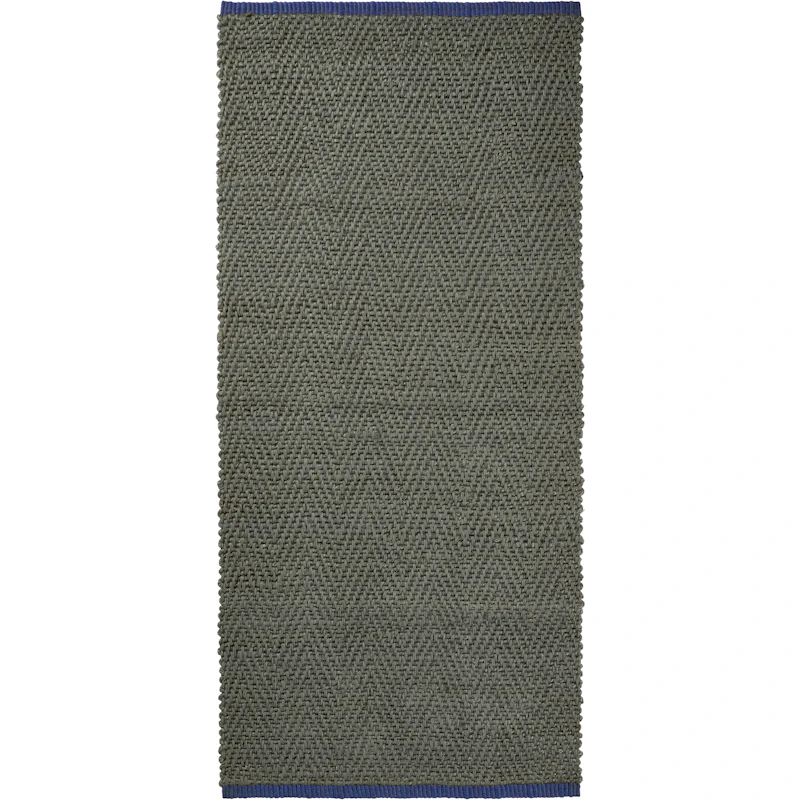 Notes Rug 70x150 cm, Olive Green
