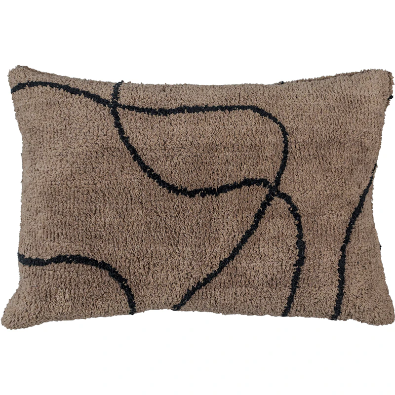 Shadow Cushion Cover 40x60 cm, Brown