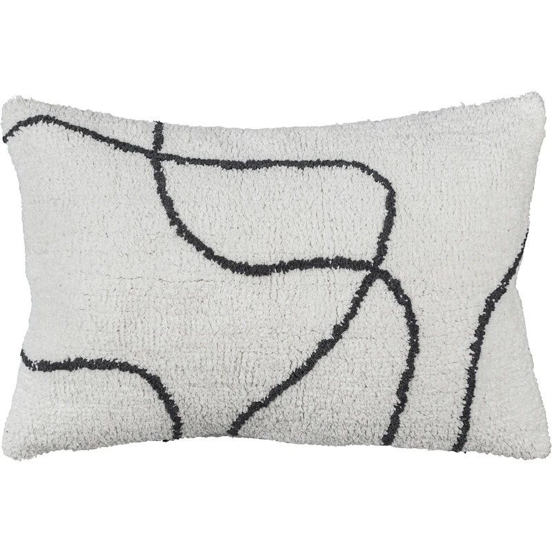 Shadow Cushion Cover 40x60 cm, Off-white