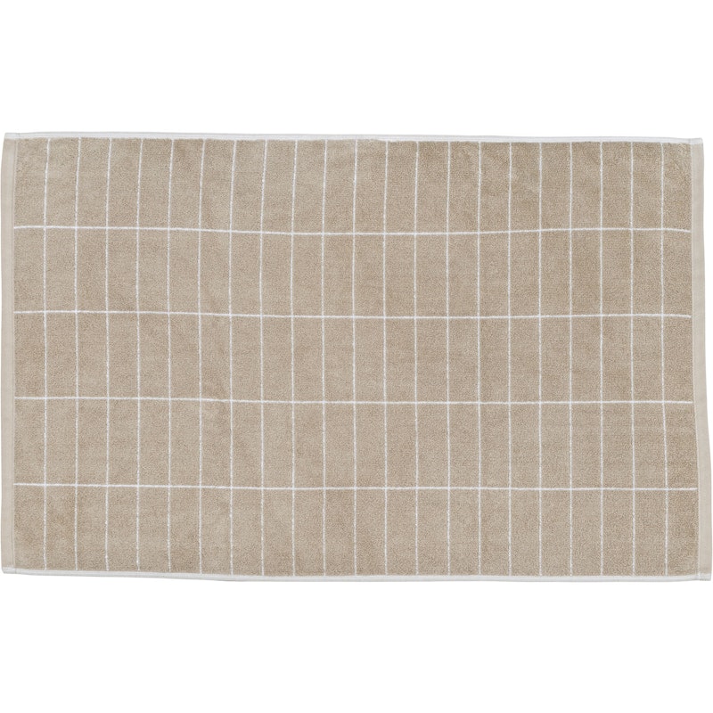 TILE STONE Bath Mat 50x80 cm, Off-white/Sand