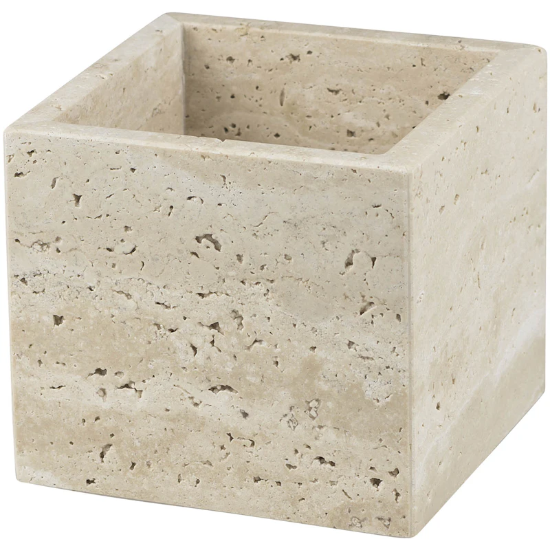 Travertine cube Storage